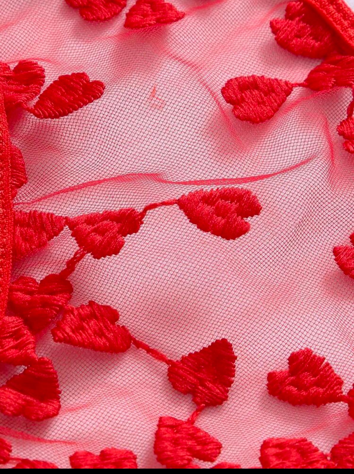 Ensemble de Lingerie Sexy – Dentelle Brodée & Maintien Parfait